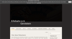 Desktop Screenshot of eifelbahn-gerolstein.de